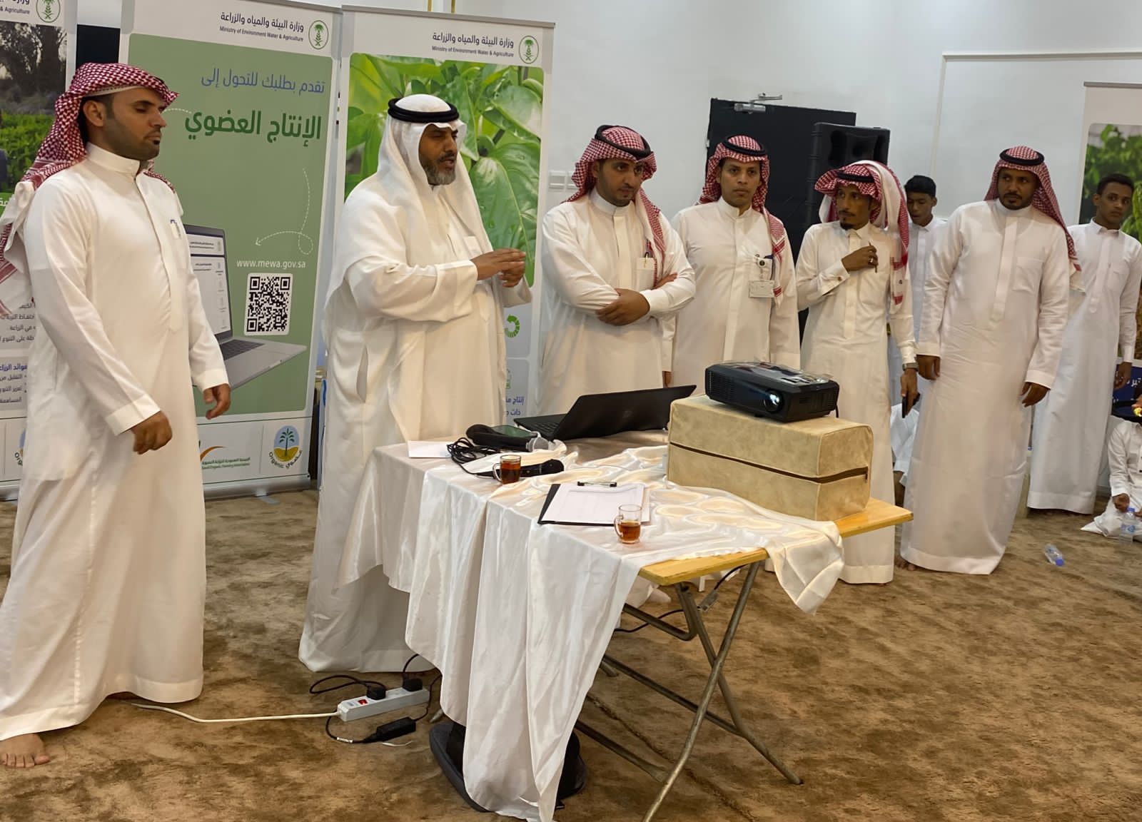 ورشة عمل في محافظة الليث عن الزراعة العضوية