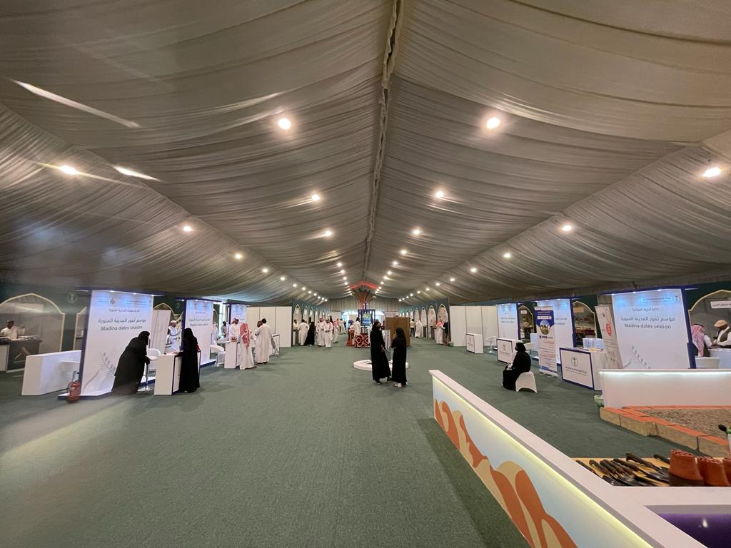 الانتاج العضوي في فعالية موسم تمور المدينة المنورة